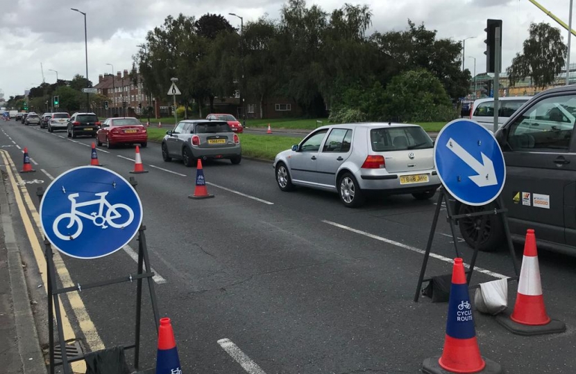 Queueing Traffic, Stretford